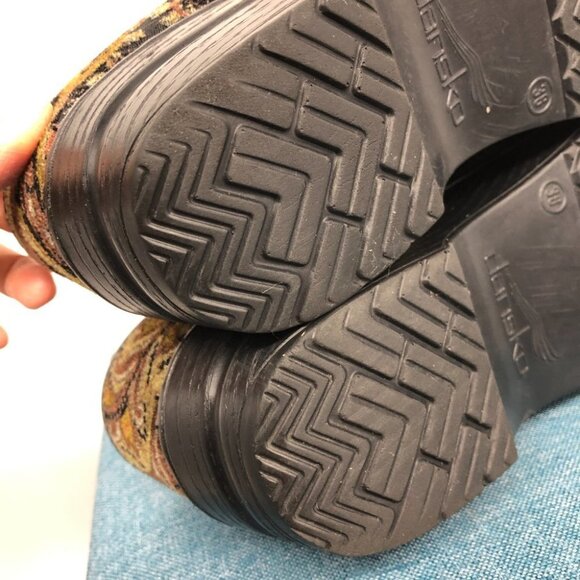 Dansko Vegan Professional Paisley Tapestry Velvet Clogs size 7.5-8 - Picture 8 of 16